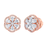 18K Gold & Diamond Women Earring KFB30002